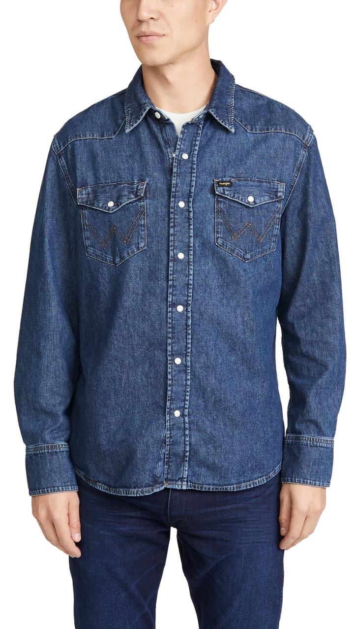 Wrangler Wrangler Icons Long Sleeve Shirt