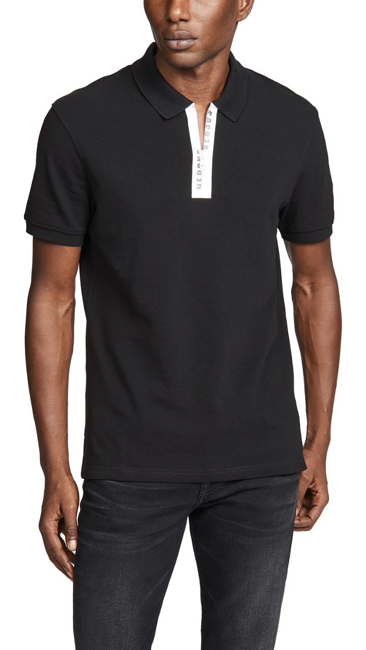 Versus Placket Logo Polo Shirt