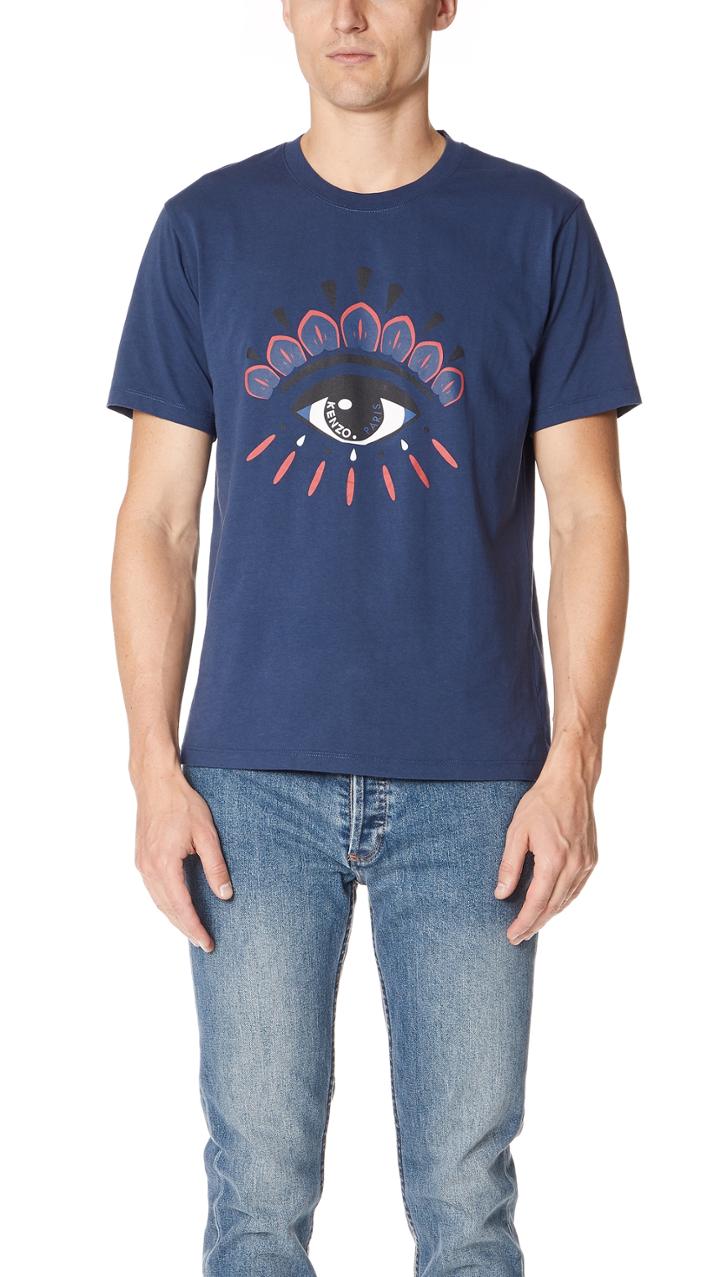 Kenzo Bleached Eye Tee