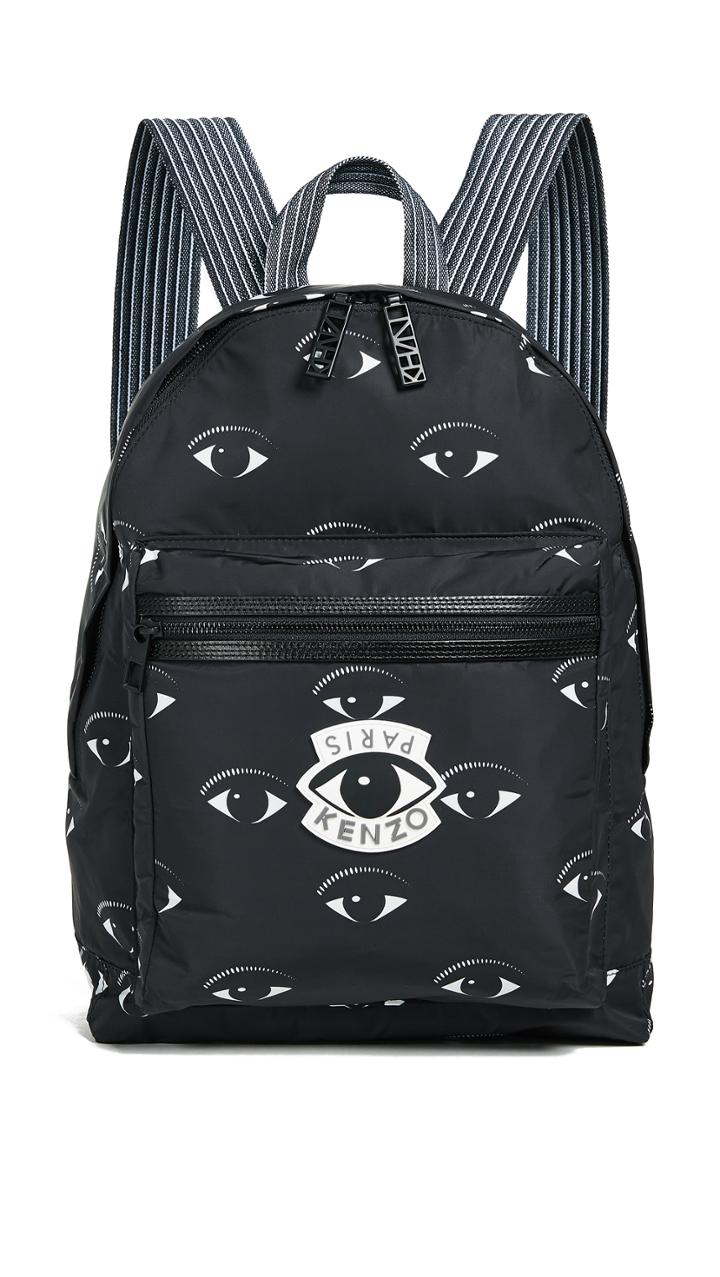 Kenzo Nylon Eyes All Over Backpack