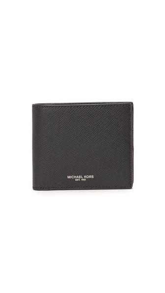 Michael Kors Harrison Leather Slim Billfold