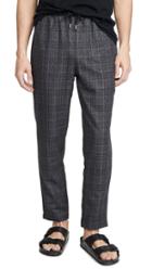 Native Youth Umbra Yarn Dyed Check Trousers