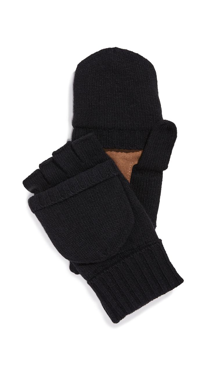 Polo Ralph Lauren Wool Blend Convertible Mittens