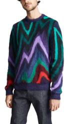 Paul Smith Blue Kid Mohair Sweater