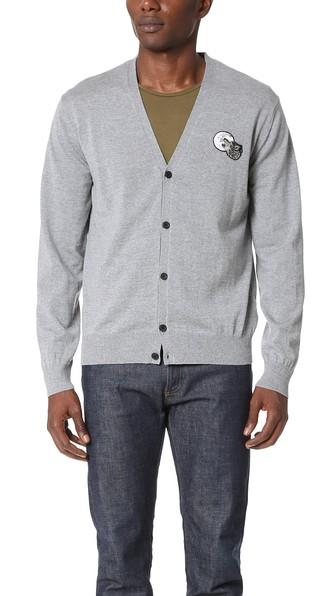 Ami Patch Cardigan