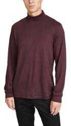 Theory Funnel Cotton Cashmere Turtleneck