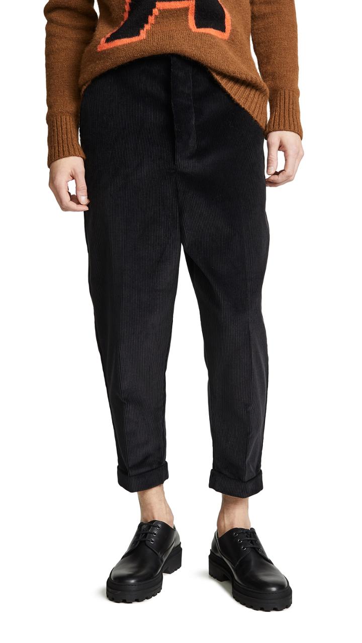 Ami Oversized Carrot Fit Trousers
