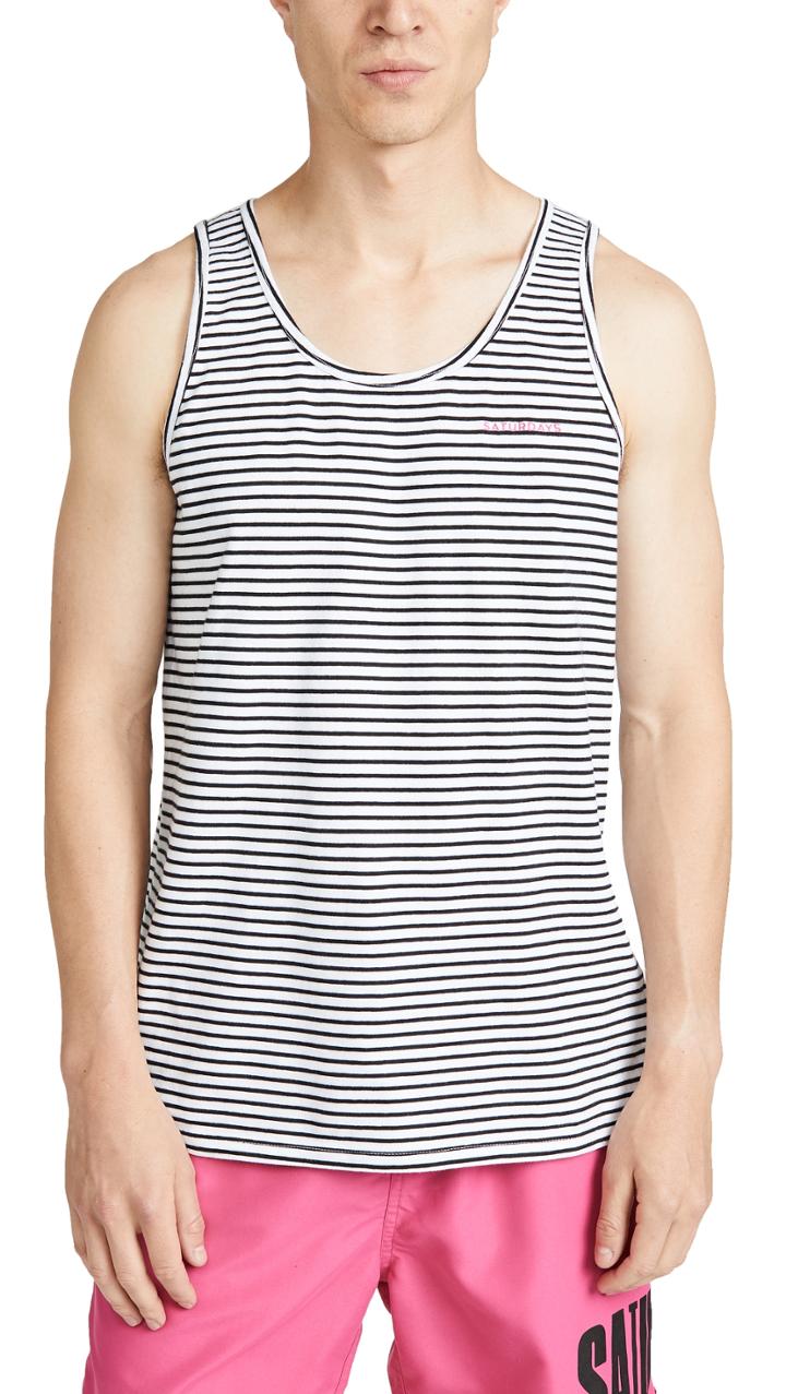 Saturdays Nyc Nick Double Feeder Tank Top