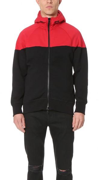 Rag Bone Color Block Precision Hoodie