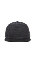 Saturdays Nyc Stanley Italic Denim Snap Hat