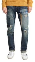 Polo Ralph Lauren Slim Fit Repared Varick Denim Jeans