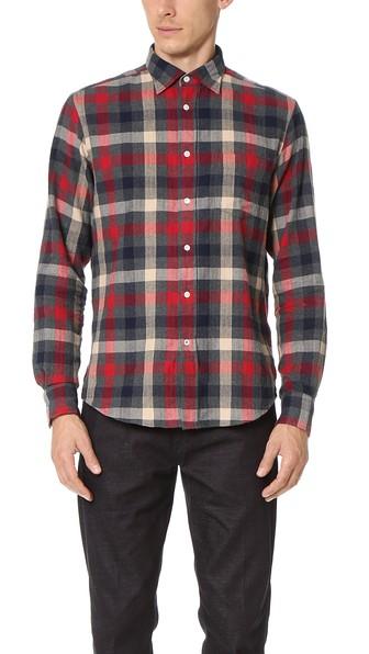 Hartford Paul Plaid Shirt