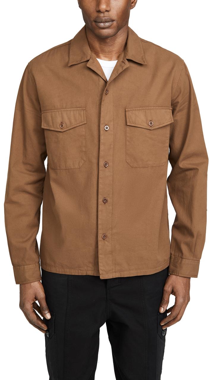 Ami Shark Collar Overshirt