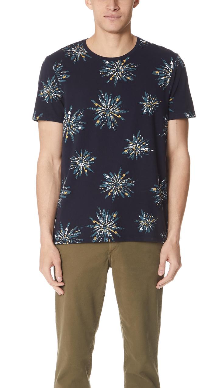 Club Monaco Burst Print Tee