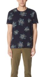 Club Monaco Burst Print Tee