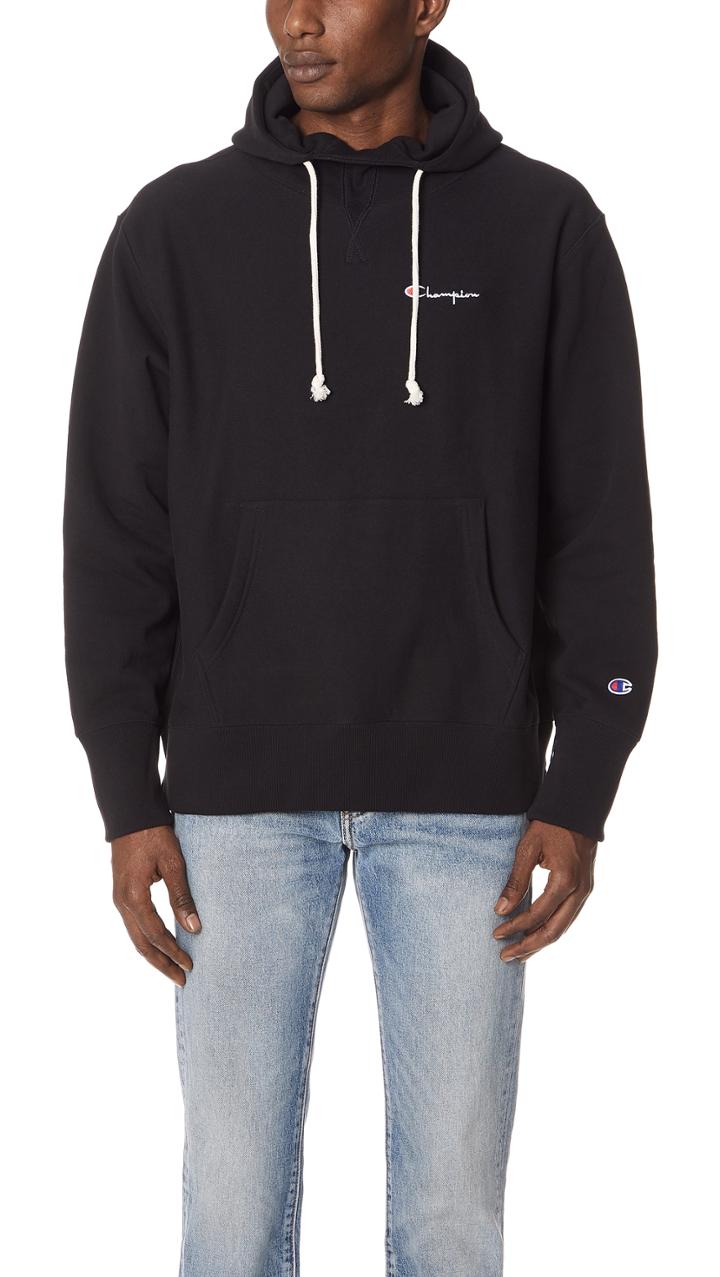 Champion Premium Reverse Weave Deconstructed Pullover Hoodie