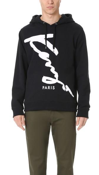 Kenzo Kenzo Logo Cotton Molleton Sweatshirt