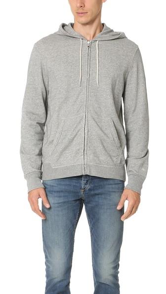 Rag Bone Standard Issue Standard Issue Zip Hoodie