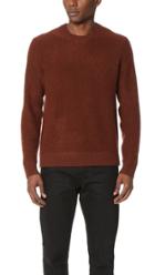 Vince Boiled Cashmere Crew Sweater
