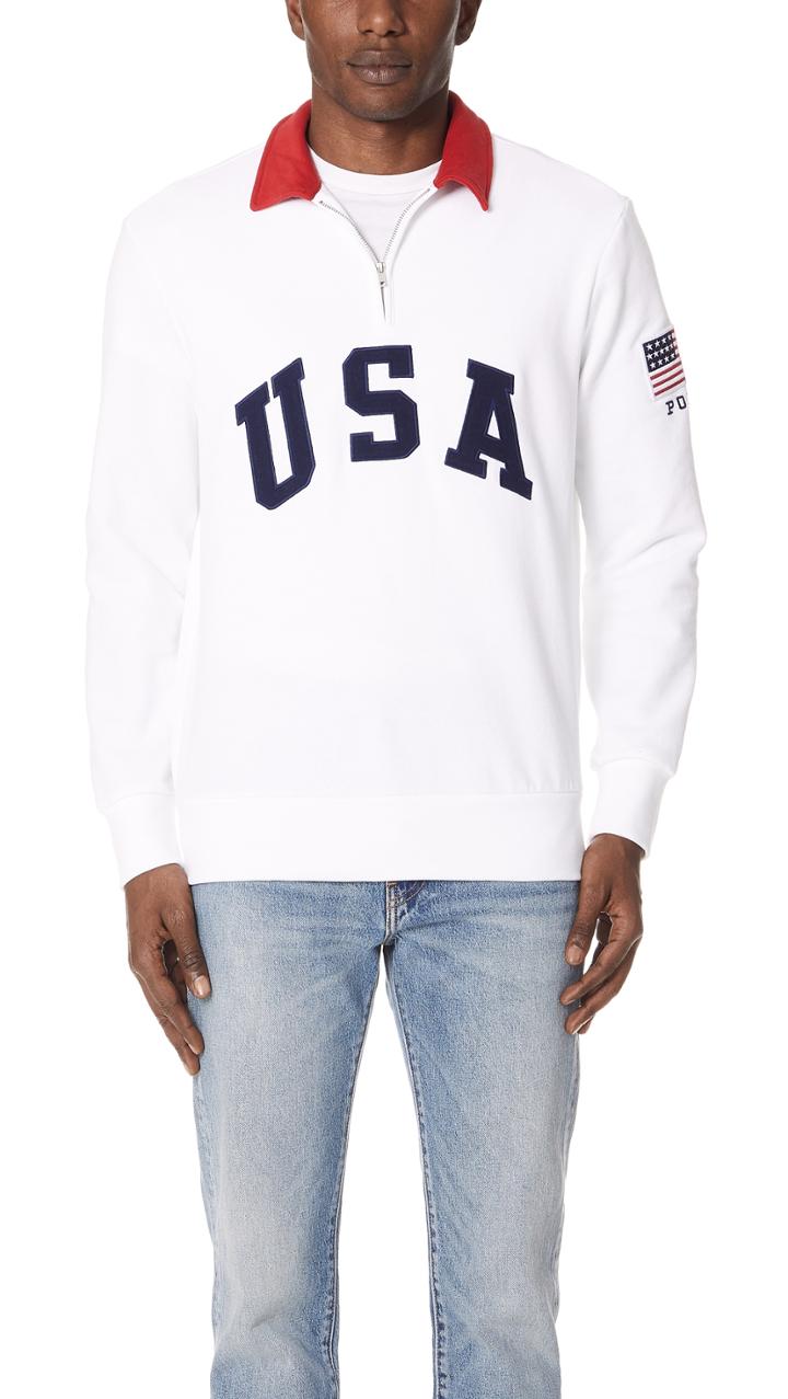 Polo Ralph Lauren Magic Fleece Quarter Zip Pullover