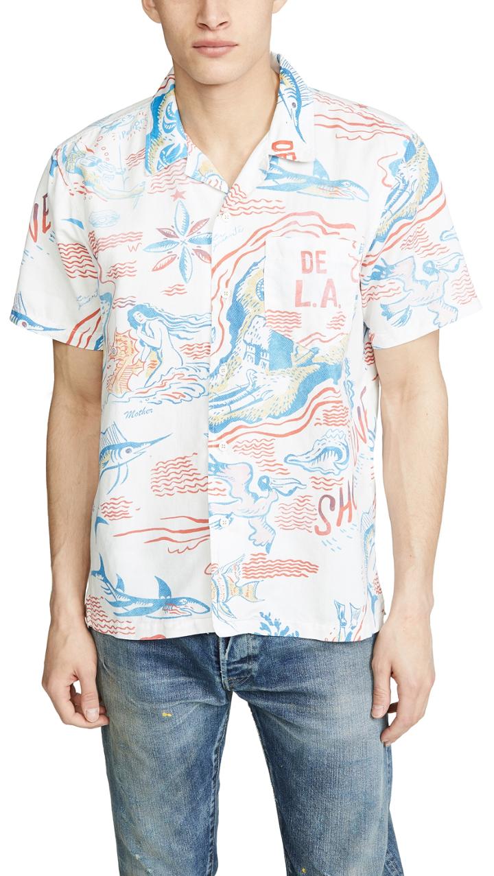 Mother The Hooky Short Sleeve Shirt