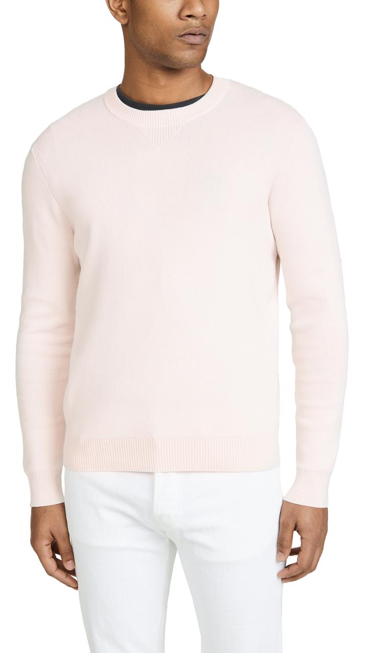 Club Monaco Racking Stitch Sweatshirt