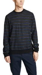 Vince Striped Crew Neck Sweater