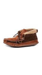 J Crew Suede Shearling Chukkas