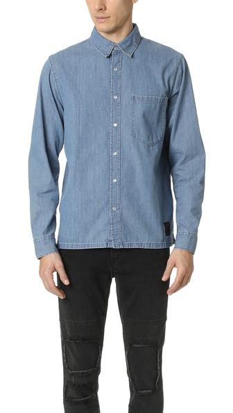 Cheap Monday Squared Denim Shirt