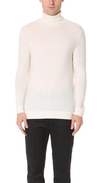Theory Donners Cashmere Turtleneck Sweater