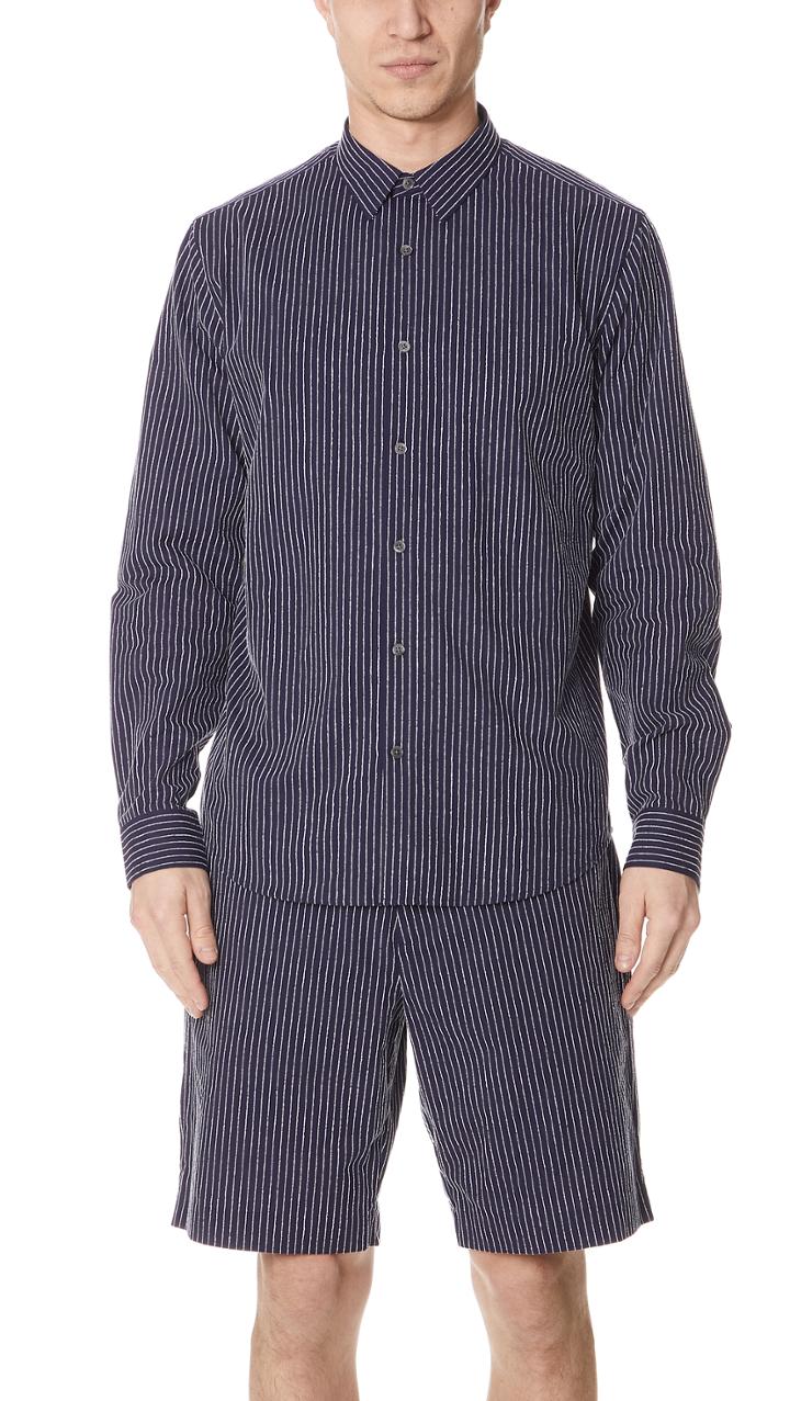 Theory Irving Chenille Shirt