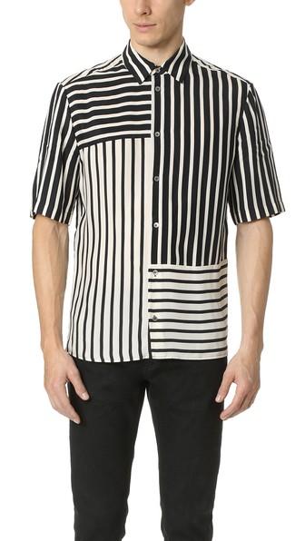 Mcq Alexander Mcqueen Short Sleeve River Shirt