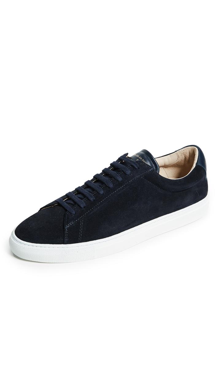Zespa Zsp4 Suede Leather Sneakers
