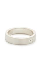 Le Gramme Le 7 Grammes Brushed Silver Ring