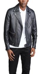 Paul Smith Leather Biker Jacket