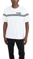 Calvin Klein Jeans Varsity Tape Crew Neck Boxy Tee