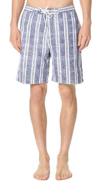 Trunks Swami 8 Chambray Stripe Trunks