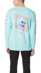 Obey Wall Of Death Never Made Long Sleeve Tee