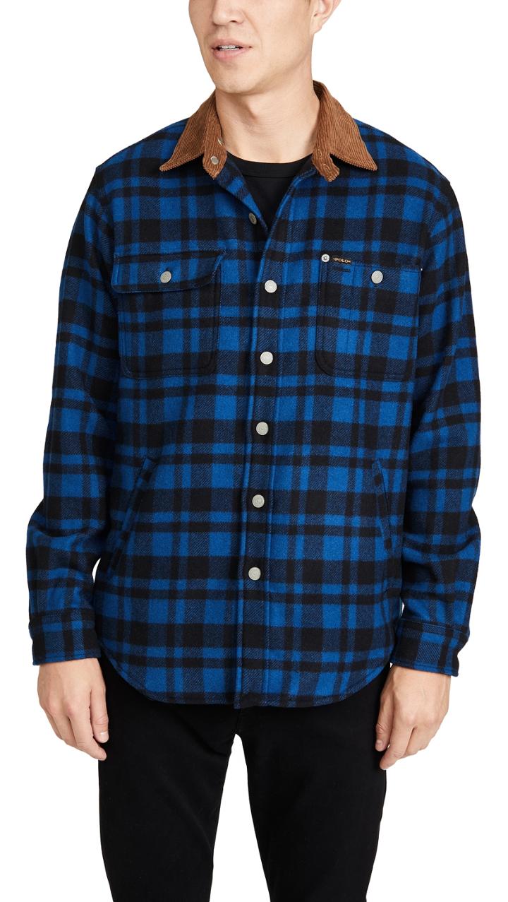 Polo Ralph Lauren Wool Plaid Shirt Jacket