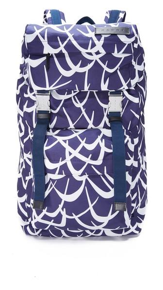 Marni Shatter Print Backpack