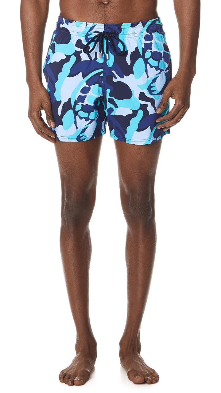 Vilebrequin Camo Turtles Trunks