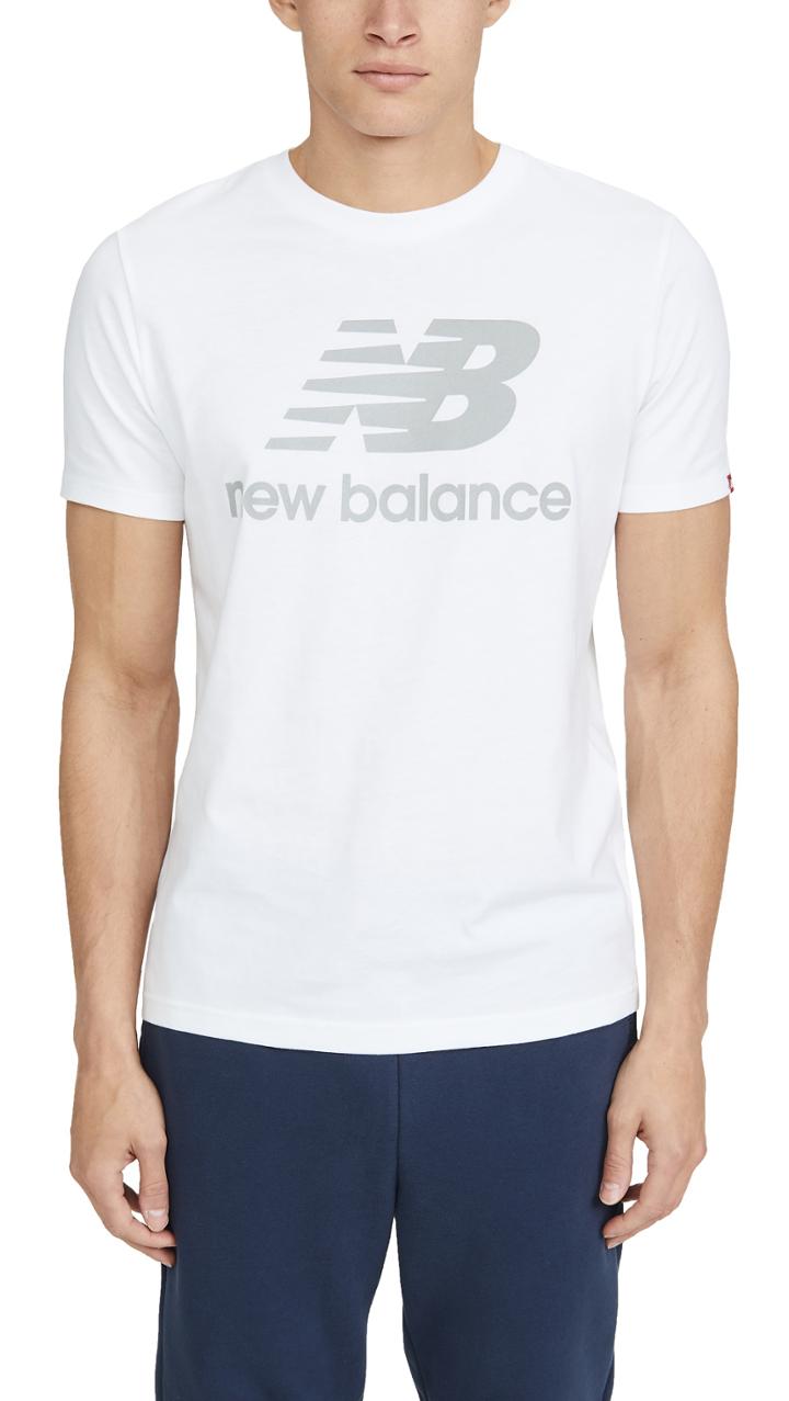 New Balance Reflective Logo T Shirt