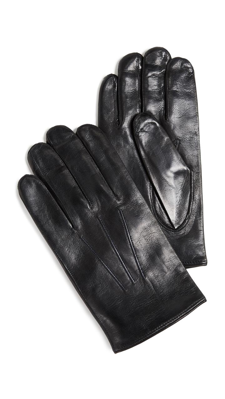 Paul Smith Plain Leather Gloves