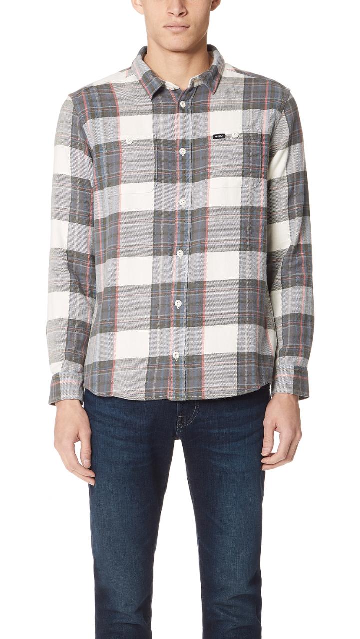 Rvca Ludlow Flannel Shirt