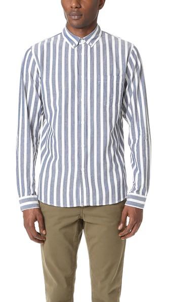 Levi S Made Crafted Vertical Stripe Shirt
