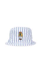 Polo Ralph Lauren Striped Bear Bucket Cap
