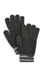 Ted Baker Rushglo Birdseye Jacquard Gloves