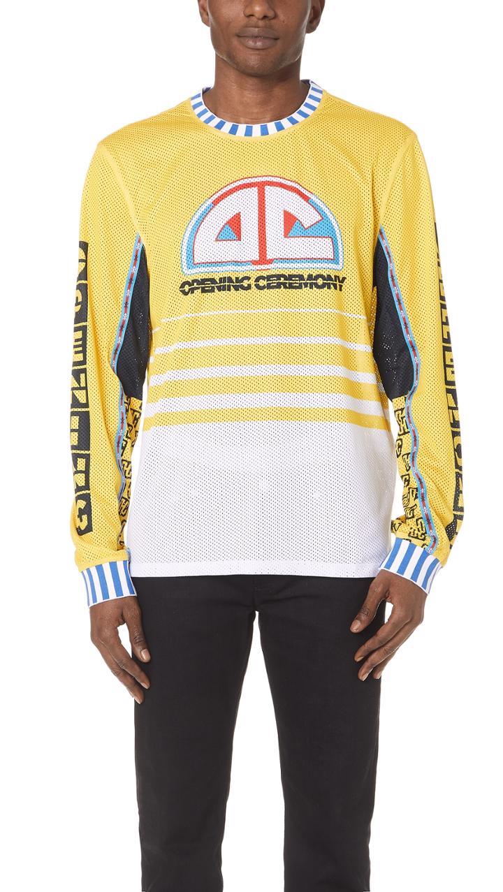 Opening Ceremony Moto Mesh Pullover