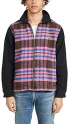 Obey Plaid Full Zip Jacket