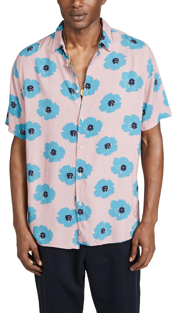 Barney Cools Holiday Short Sleeve Shirt